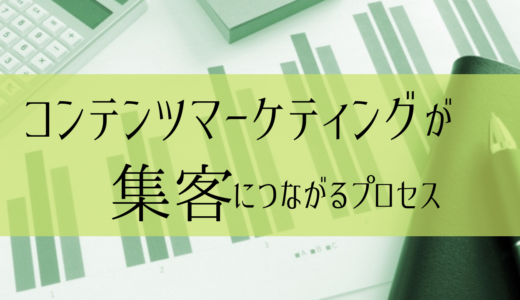 コンテンツマーケティングが集客につながるプロセスとは？